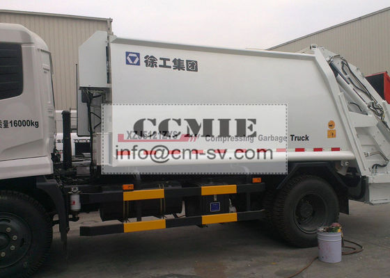 China Veículos especiais do compressor do lixo com sistema controlado elétrico de sistema hidráulico fábrica