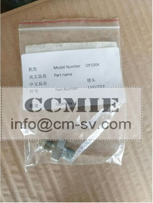 China Peças sobresselentes do CE XCMG 11417016/110500899 conector do guindaste do caminhão de XCMG QY100K fábrica